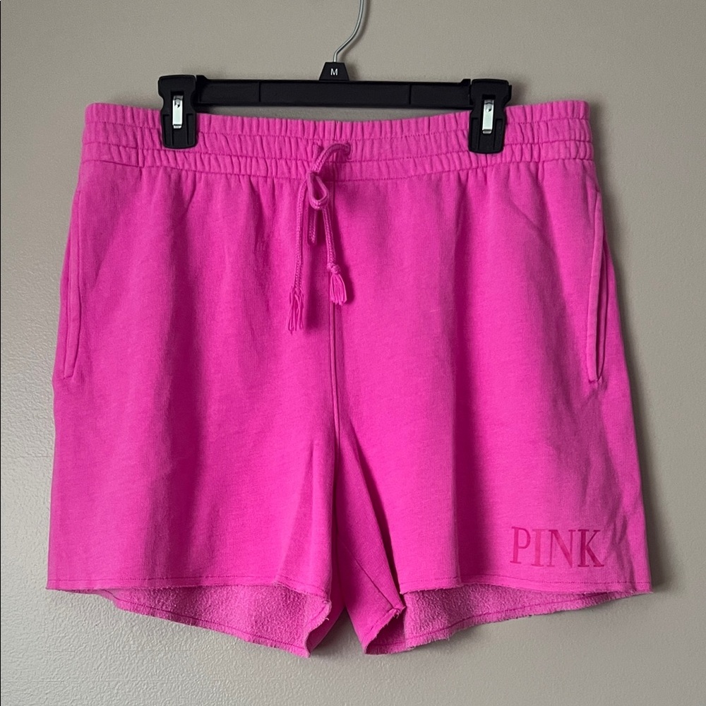 PINK Victoria's Secret Women's Athletic Shorts - Bold Pink
